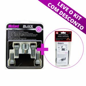 Antifurto para Rodas SUB + Trava para Estepe Interno Volkswagen Novo Polo