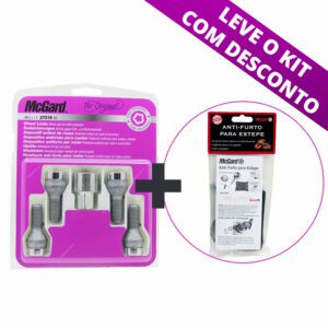 Antifurto para Rodas SU + Trava para Estepe Interno Citroën C4 Cactus